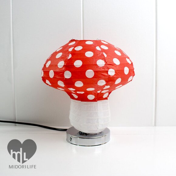 UNBRANDED Mushroom Paper Lantern Lamp (Small) - Picture 2 of 11